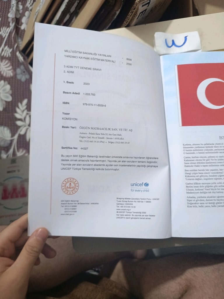 MEB OGM Materyal tarafından basılan, YKS hazırlık sürecinin en popüler - 2