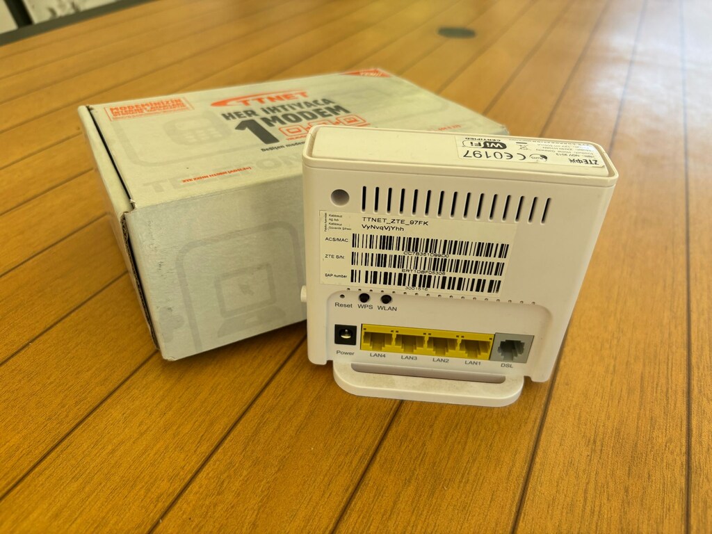 ZTE ZXHN H108N ADSL MODEM - 2
