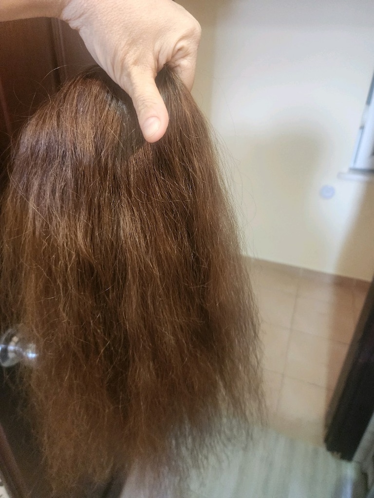 yüzde yüz gercek saç tepelik - 3