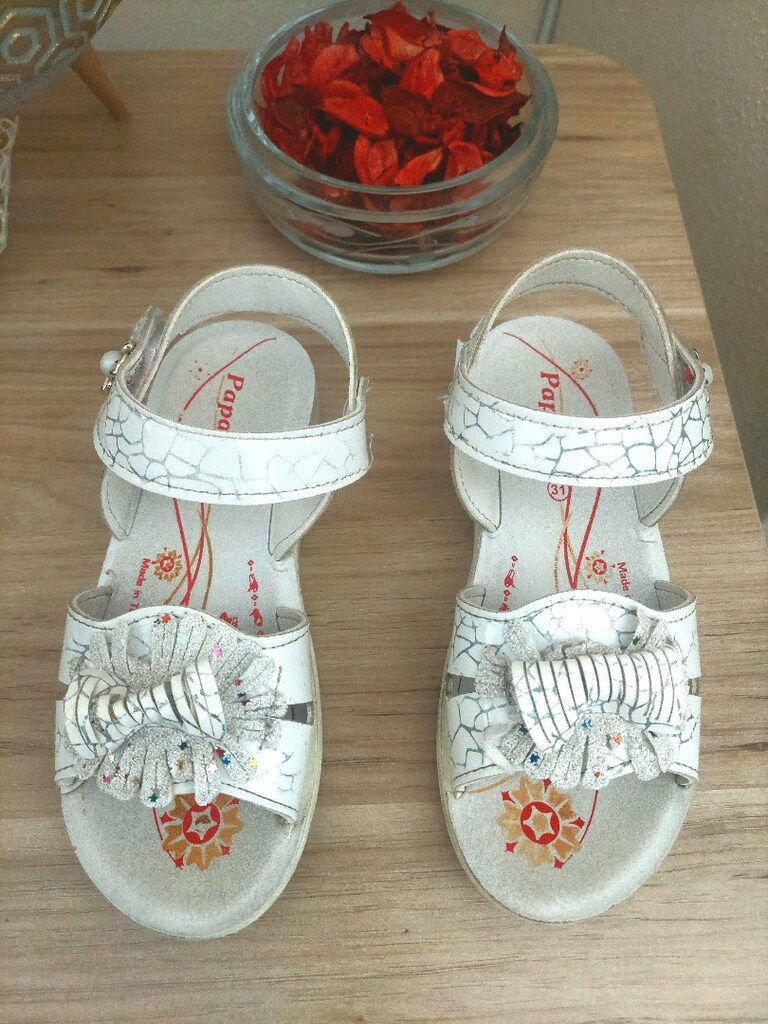 kız çocuk süs detaylı sandalet - 2