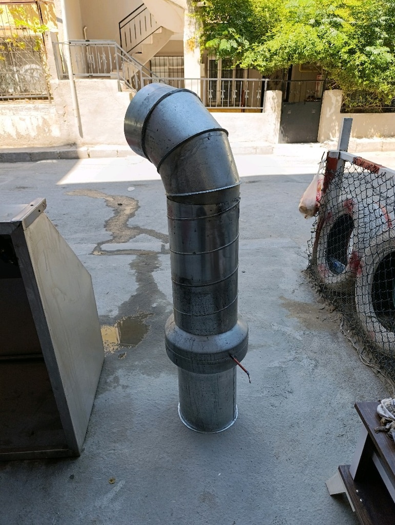 krom davlumbaz motorlu davlumbaz endüstriyel mutfak davlumbazı krom - 5