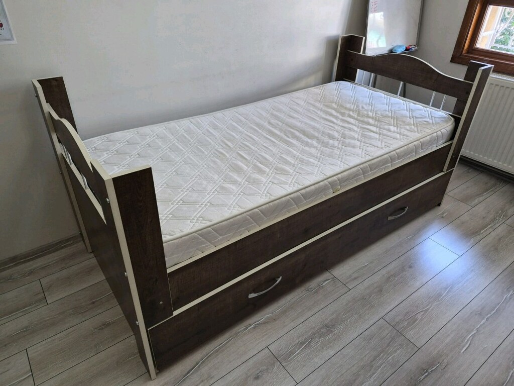 90x190 KARYOLA+YATAK+BAZA SETI - 2