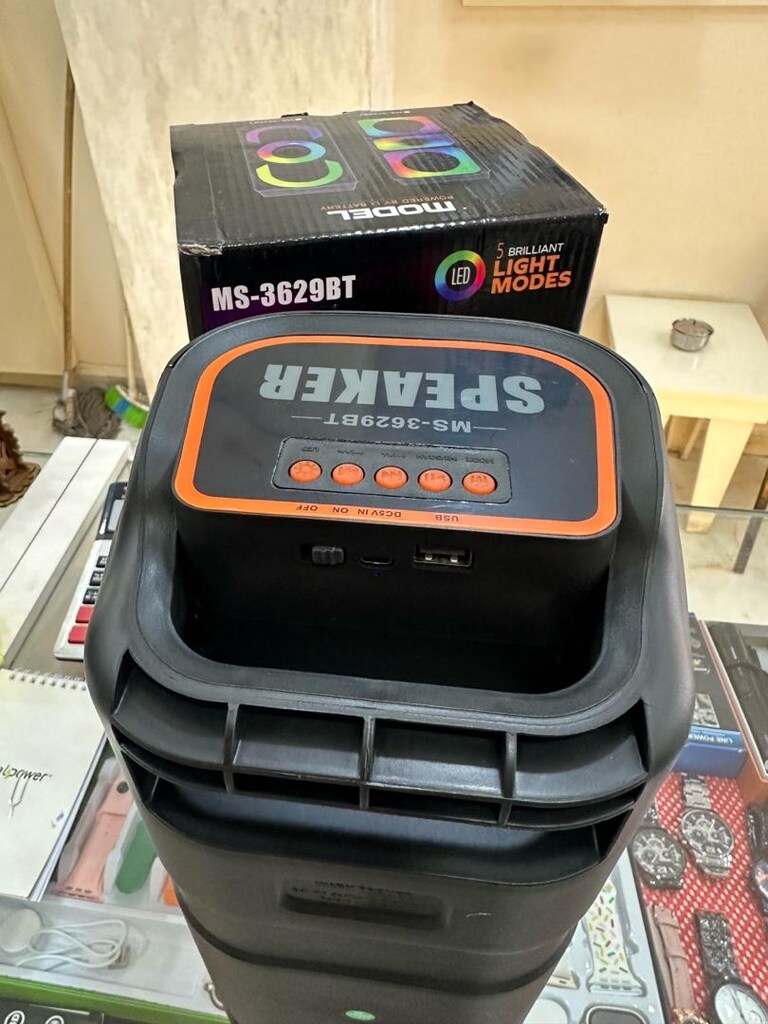 yüksek sesli ışıklı çift hoperlör müzik calar kampanya sadece 900 tl - 2