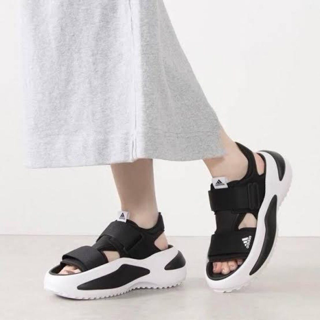 ‼İTHAL/SIFIR/ORİJİNAL/Adidas Mehana Kadın Siyah Sandalet 38 Numara - 3