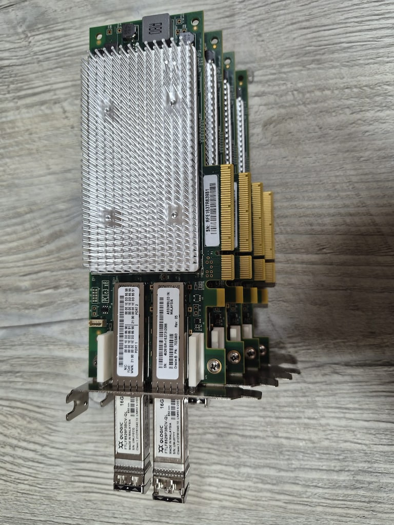 2x16g HBA Kartı HD8310405-21 c OLE8362 10g Ethernet SFP ler Dahil - 2