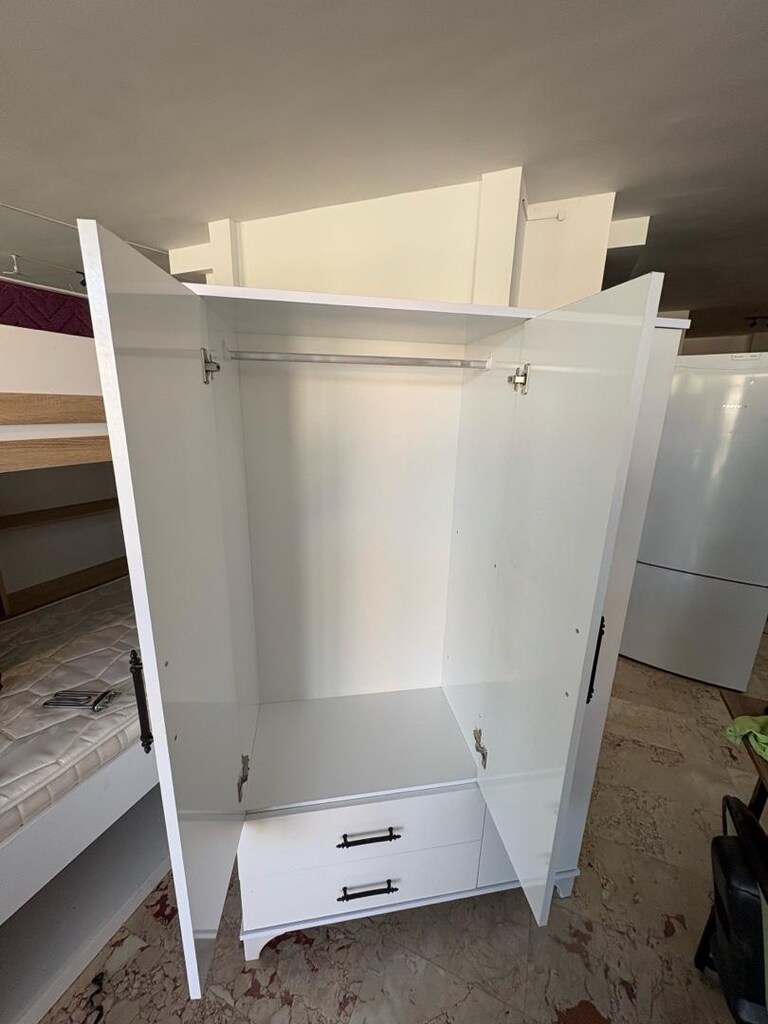sıfır 3 kapaklı gardırop - 2