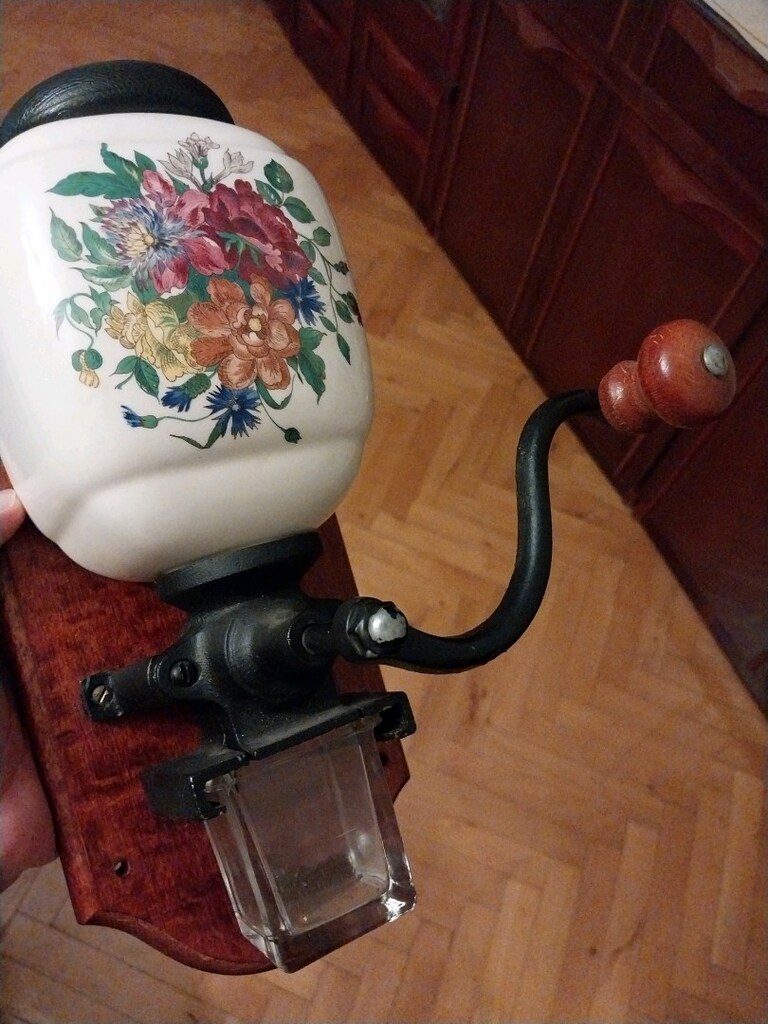 antika alman kahve degirmeni - 3