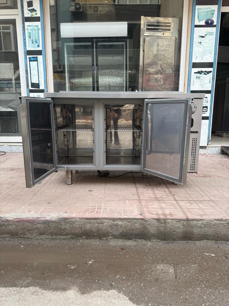 tezgah altı dolap krom soğutmalı dolap endüstriyel dolap çalışma dolab - 15