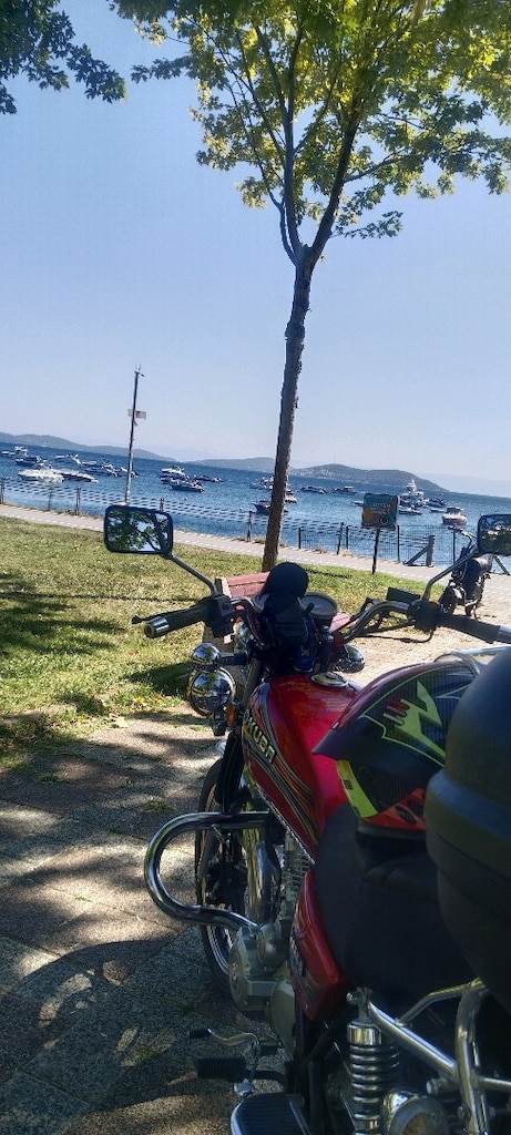 Küba kb50-9 chopper tarzı bagaj bana ait değil arkadaşımın geri verecm - 7