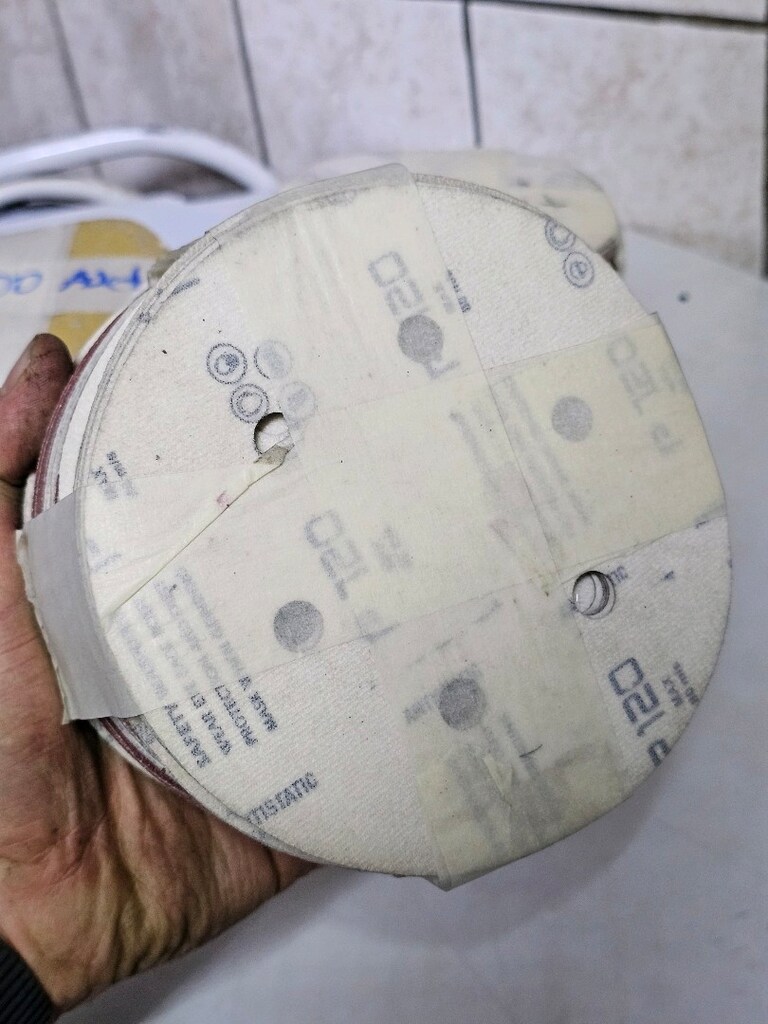 150mm Delikli Cırt Zımparalar - 8