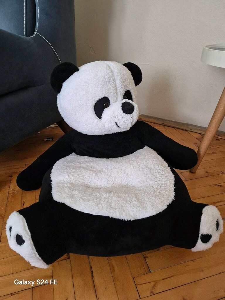 Peluş panda çocuk koltuğu - 3