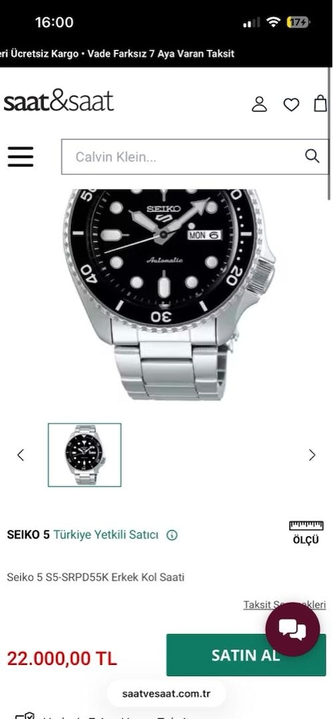 Seiko 5 Saat - 2