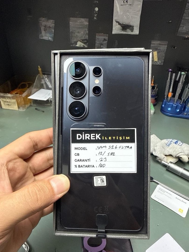 S26 ultra 512gb 1 aylık cihaz