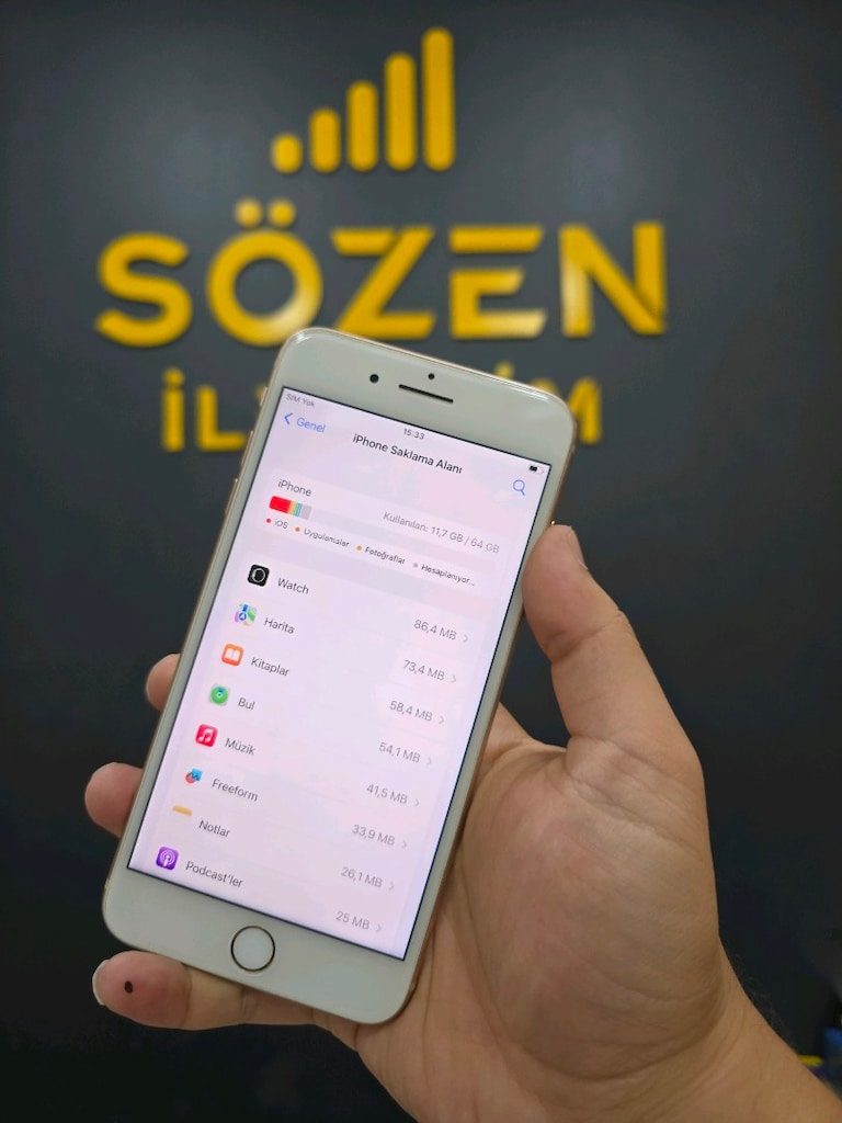 SÖZEN İLETİŞİM İPHONE 8 PLUS 64GB PİL 100 YURTİÇİ - 5