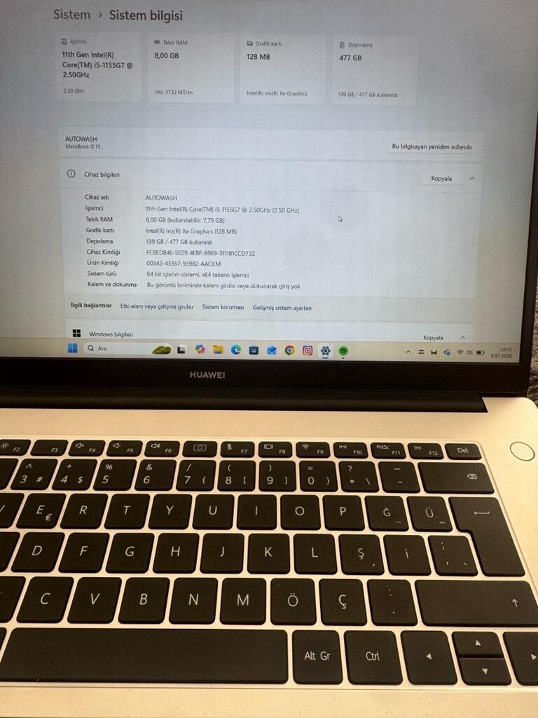 huawei matebook d15 notebook - 3