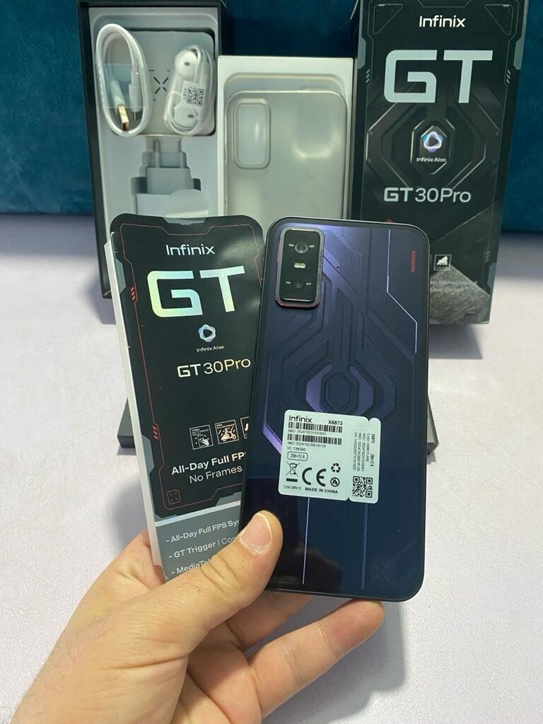 İNFİNİX GT 30 PRO SIFIR 120 FPS PUB G KUTULU 24 GB RAM 256 GB ...