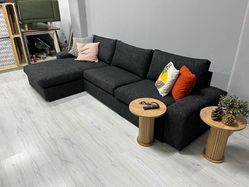 IKEA KIVIK ÜÇLÜ SIFIR KAPLAMA L KÖŞE KOLTUK KANEPE - 3
