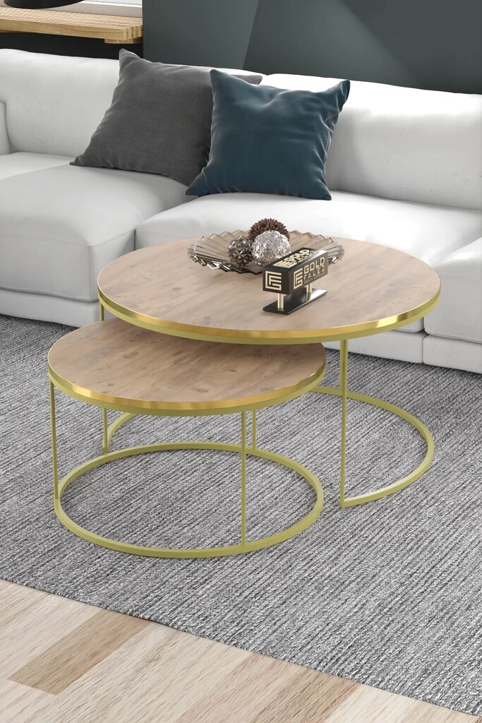 ORTA SEHPA, İLİKİ ORTA SEHPA LUX SPECİAL GOLD SEHPA TAKIMI - 6
