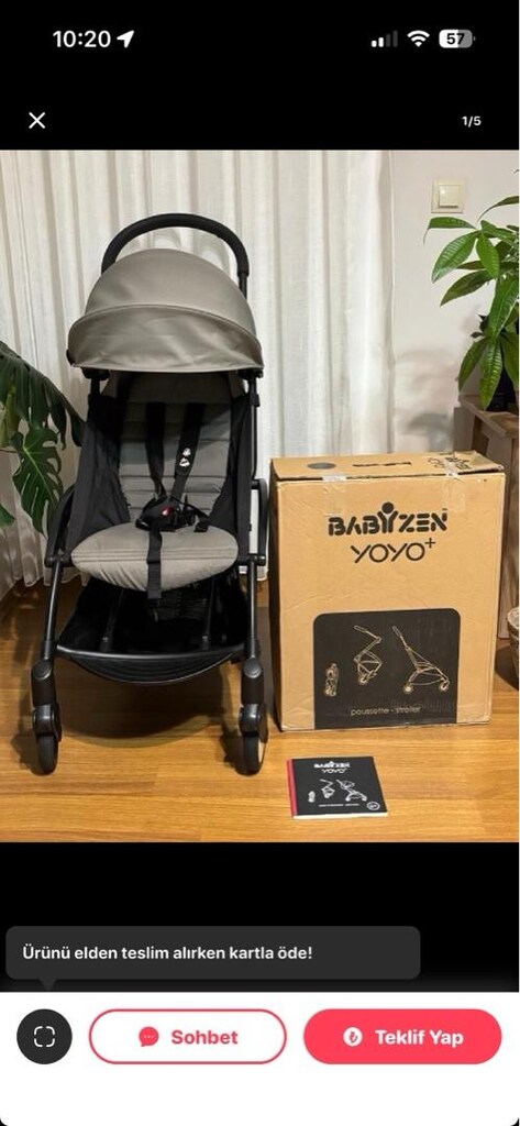 Yoyo Babyzen Kabinboy bebek arabası - 4
