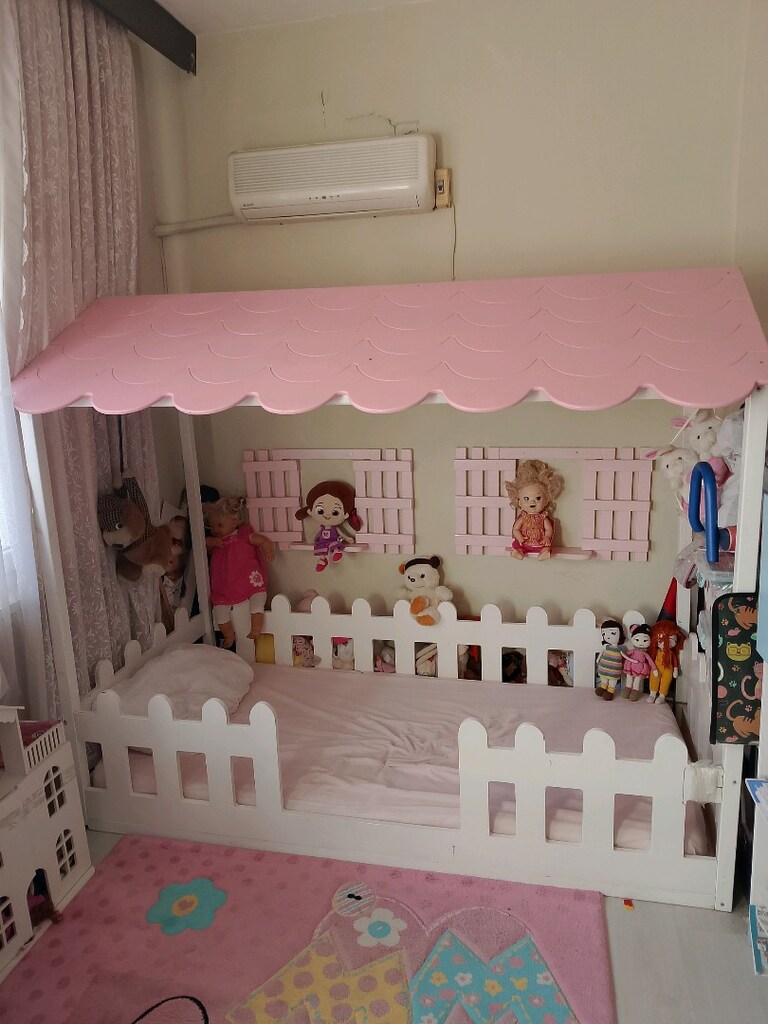montessori çocuk yatağı