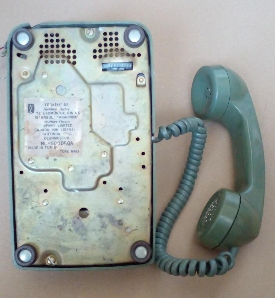 Eskilerden Netaş Çevirmeli Telefon - 80li Yıllar - 3