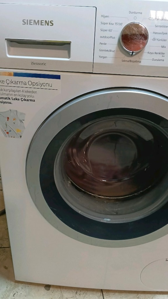 9 KİLO 1200 DEVİR SİEMENS İQ 500 İNVERTÖR MOTOR ÇOK SESSİZ SORUNSUZ - 6