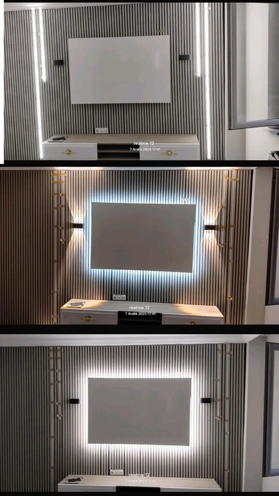 LED panel TV ünitesi işçilik - 4
