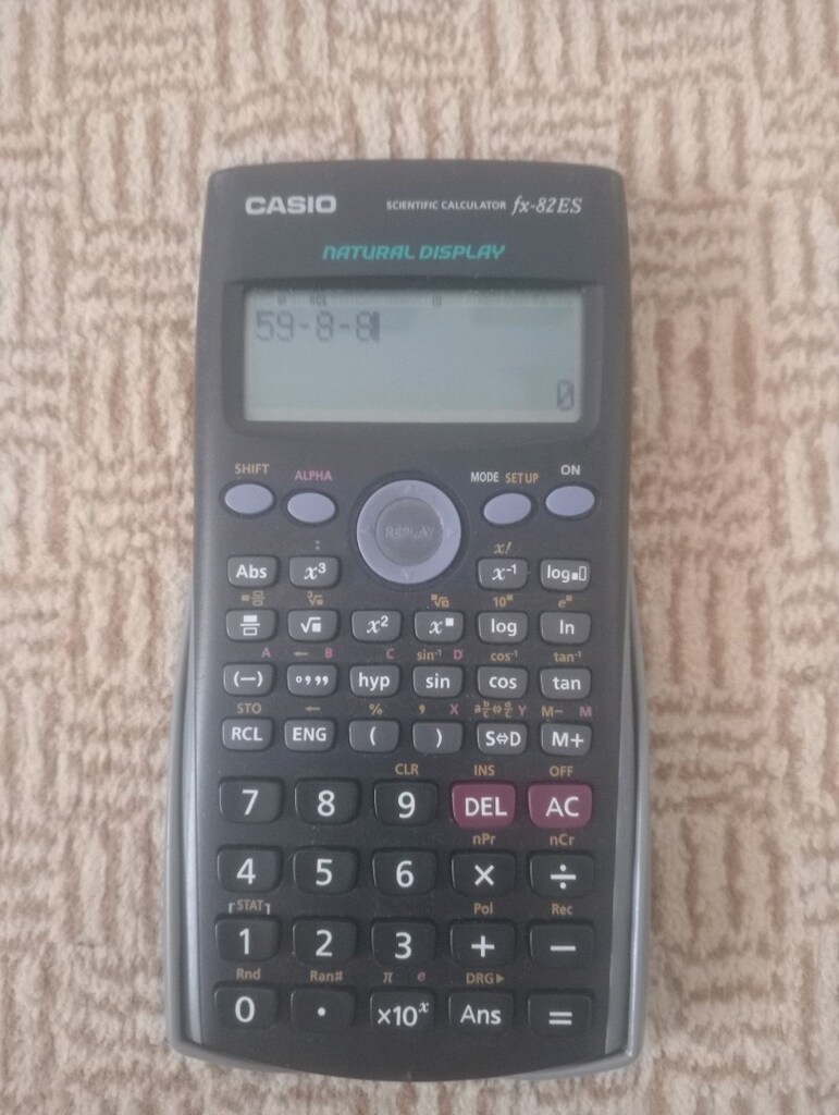 (CASİO) Hesap makinesi - 4