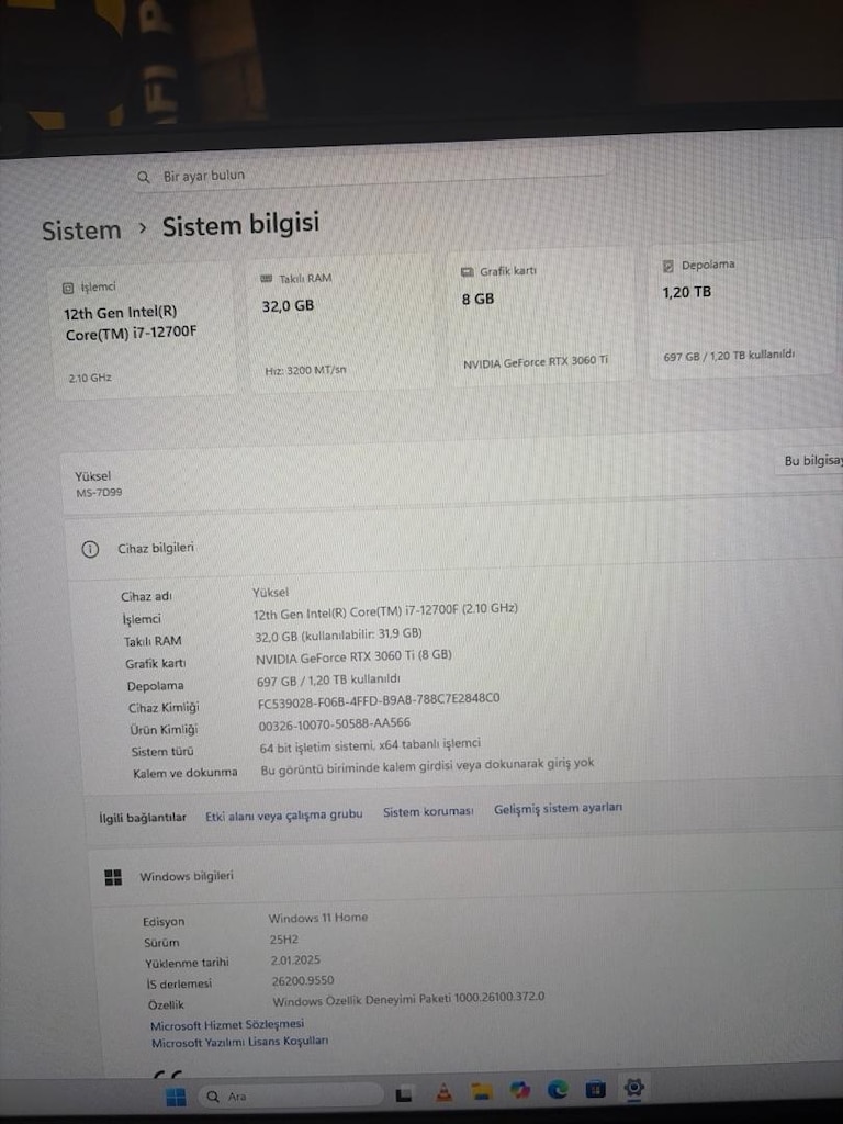 hazır sistem ve ekipmanların tümü - 2