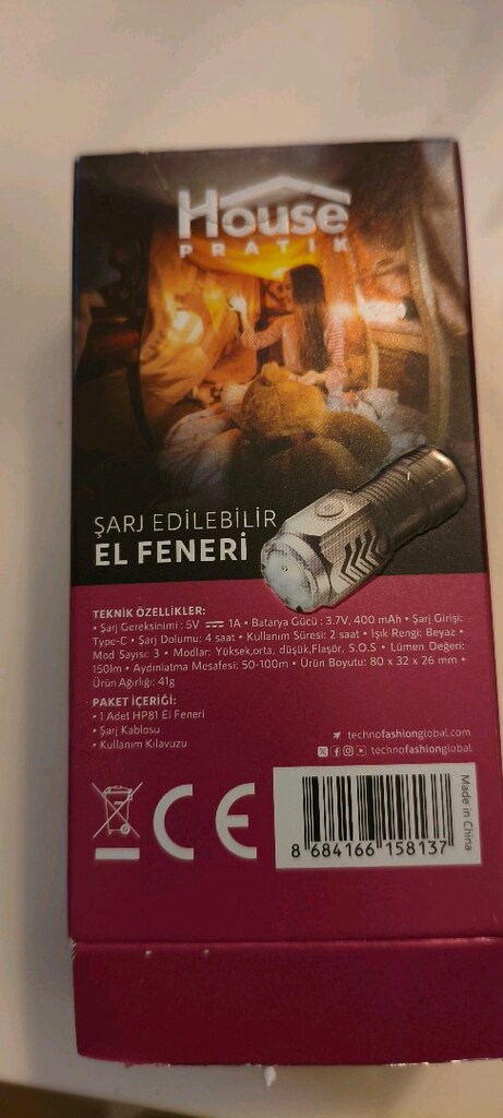 El feneri ,Ambalajında, Yeni - 2