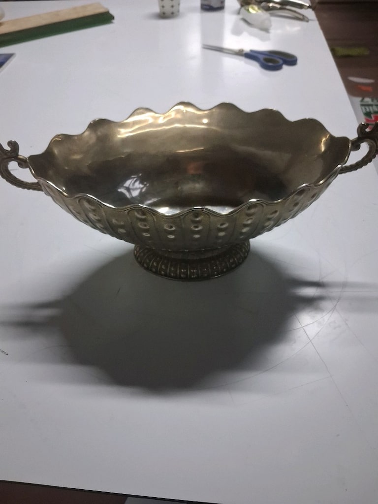 Alman gümüş jardinyer meyvelik - 4