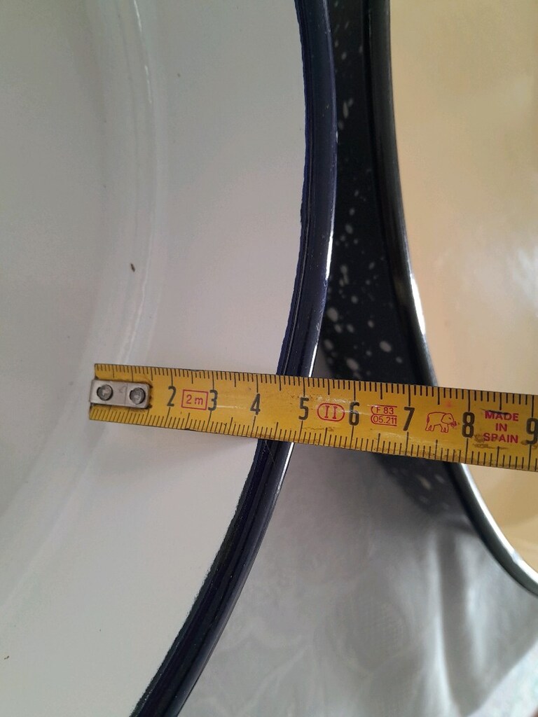 ESKILERDEN VINTAGE EMAYE TEPSILER - 8