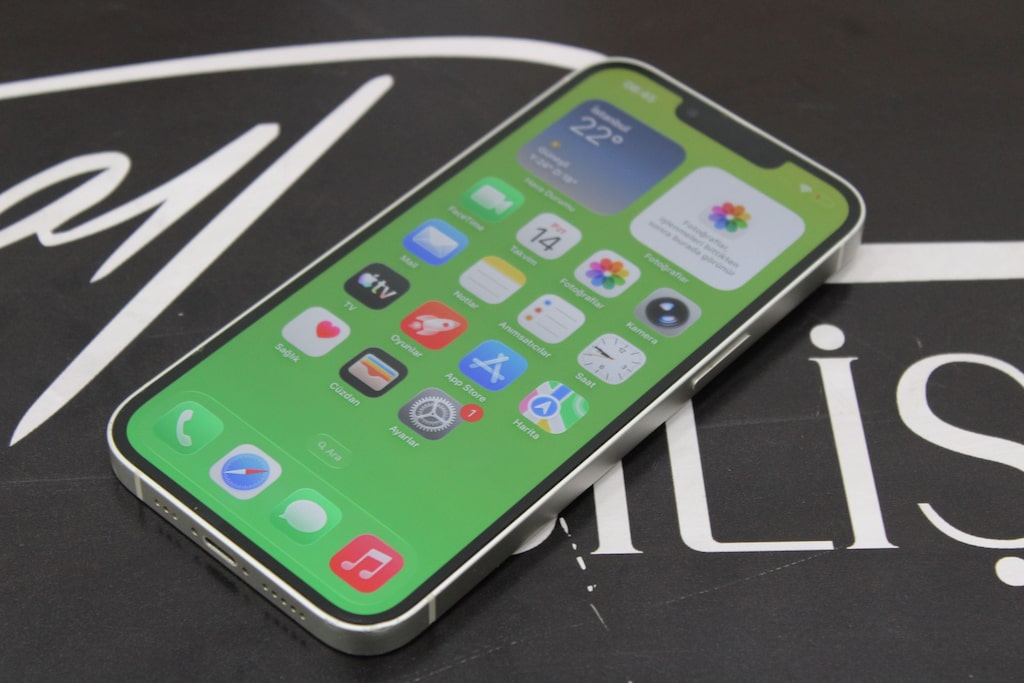 İPHONE 13 BEYAZ 128GB KUTU FATURALI DEĞİŞENSİZ TERTEMİZ SORUNSUZ - 2