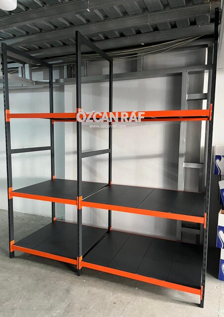 HAFİF YÜK RAF SİSTEMLERİ-HAFİF RACK SİSTEMLERİ-GEÇMELİ RAF