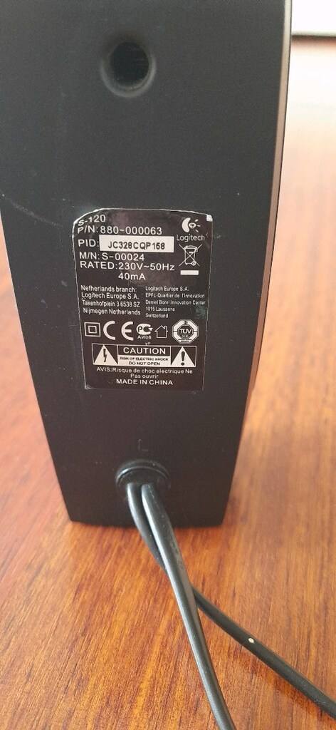 Logitech bilgisayar hoparlörü - 3