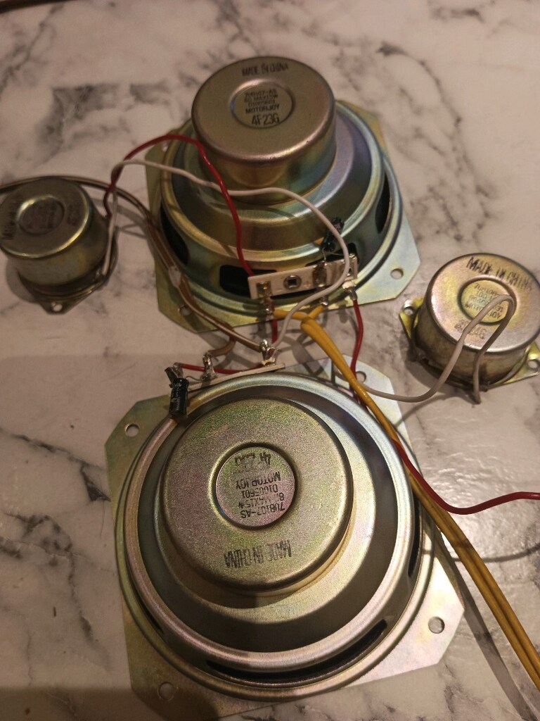 Projelik 8 Ohm 15W Motorjoy Hoparlör Seti (4 Parça) - 11