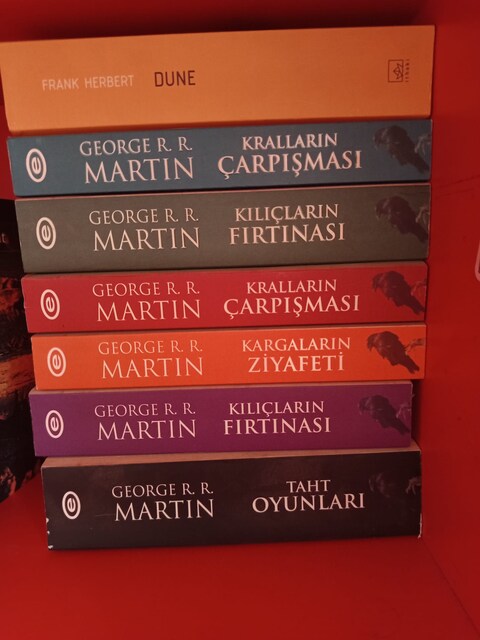 Game of Thrones - Taht Oyunları Kitap Serisi 6 Kitap