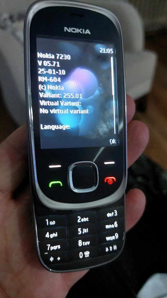 NOKİA 7230 FULL ORJİNAL EFSANE TELEFON - 7