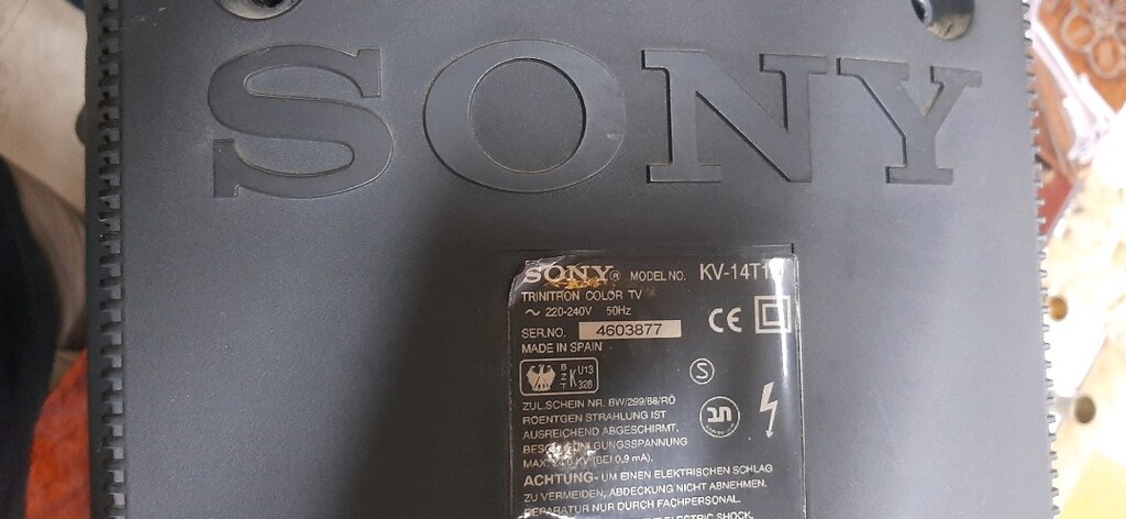Sony tv renkli - 2