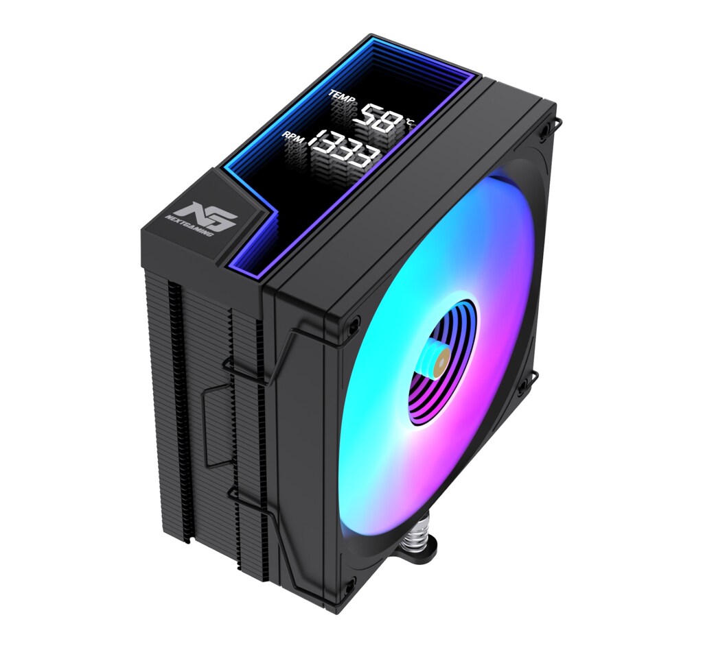 Next Gaming NG-600B LCD 120mm 6 Bakır Borulu Soğutucu (SIFIR) - 3