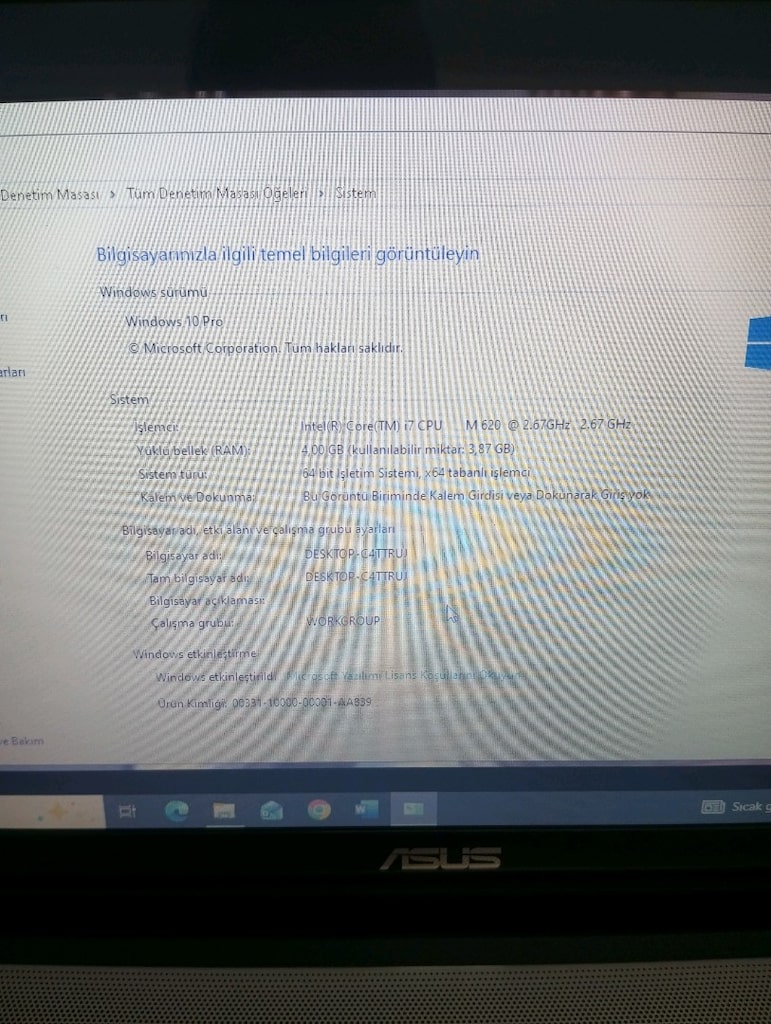 Asus i7 laptop - 6