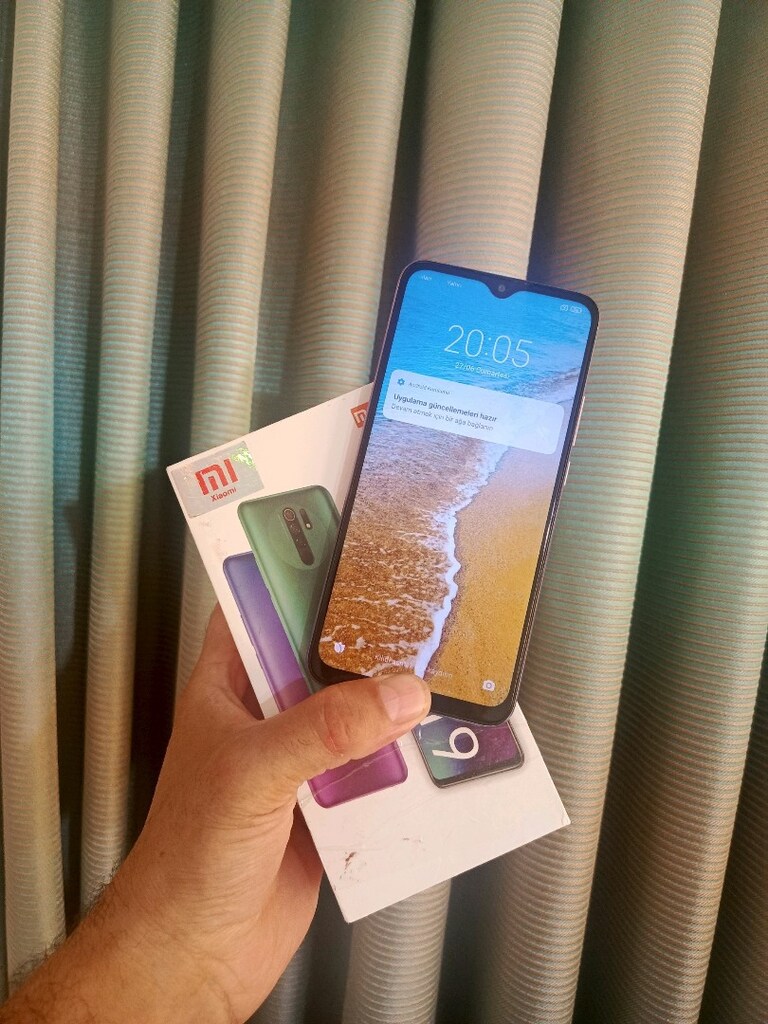 Xiaomi Redmi 9 64 GB hafıza 4+1 Ram çift hatlı temiz telefon - 10
