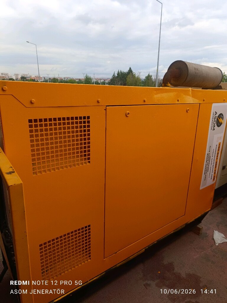 ASOM ORİJİNAL PERKİNS 46KVA FULL OTOMATİK DİZEL JENERATÖR KİRALIK - 3