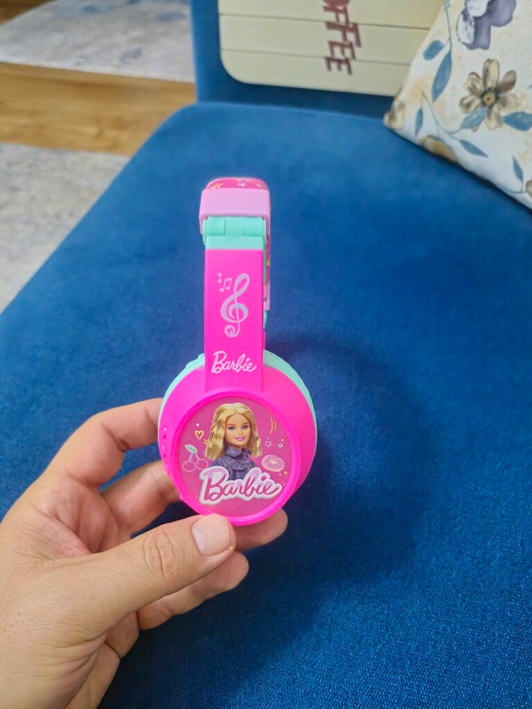 volkano barbie mikrofonlu bluetooth kulaklik - 3