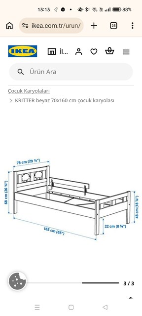 Tek kişilik karyola