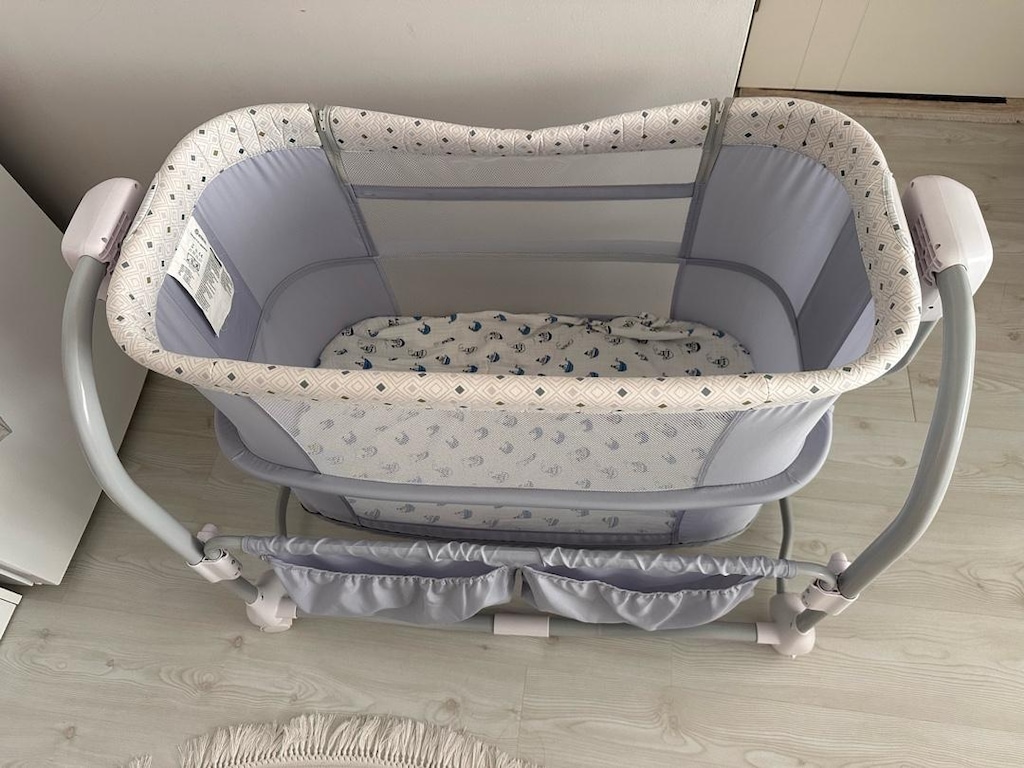 Elele Nova 3 in 1 Otomatik Sallanan Anne Yanı Beşik Ana Kucağı - 2