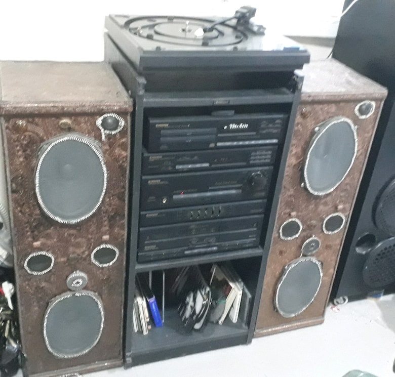 pıoner DC Z72 müzik seti 4 tane 6985 Pıoner hoparlör pl 111 Z pikap - 4