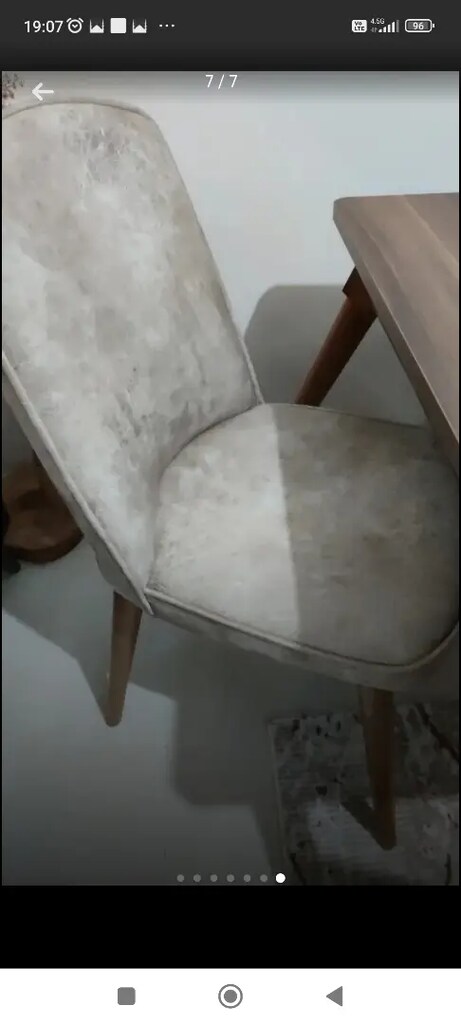 Yemek masası 4 sandalye acılır masa - 7