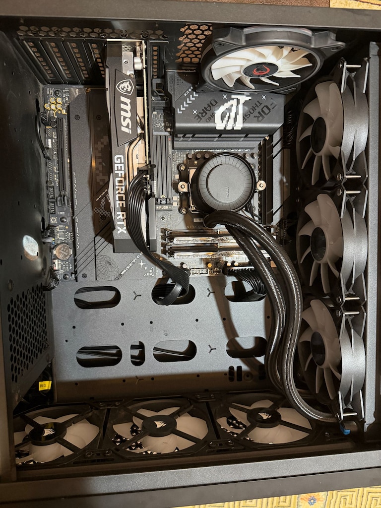 ACİL 9800X3D / ASUS ROG STRIX X870-F / 9100 PRO / 64GB 6000MHz CL28 - 7