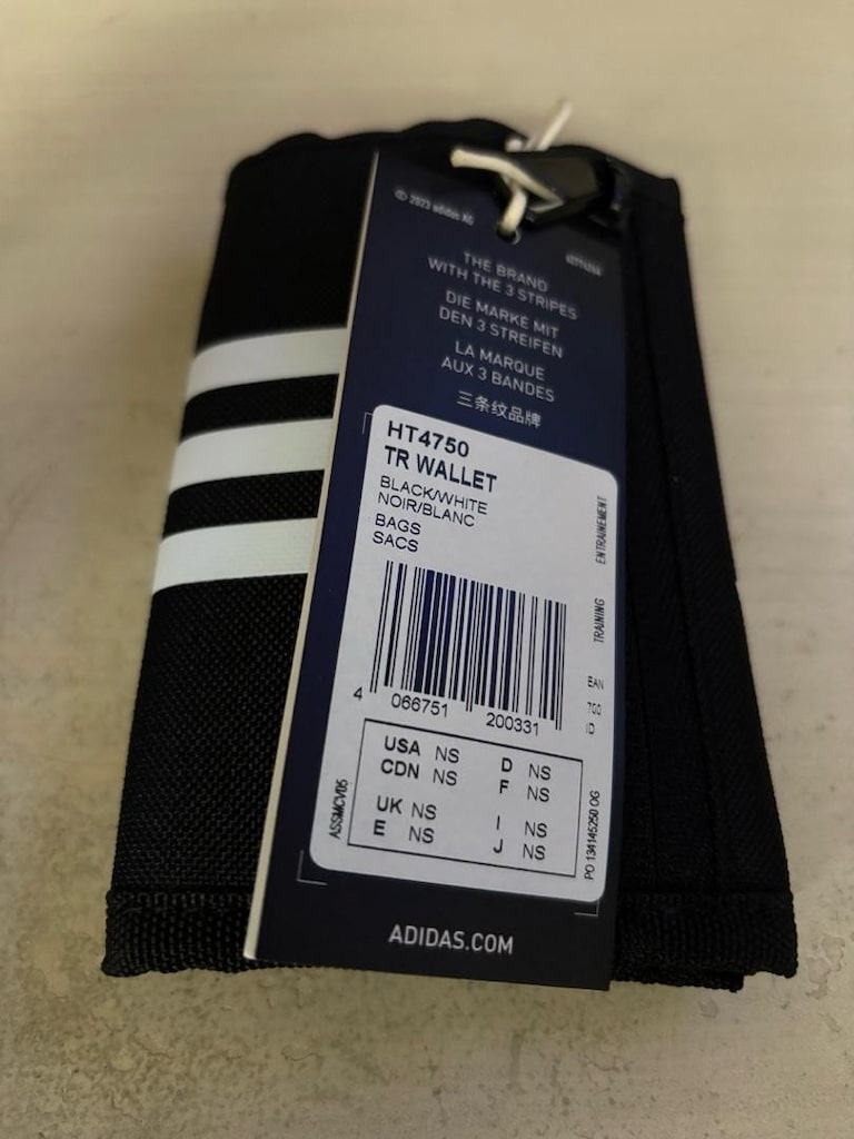 Adidas Siyah Beyaz Orjinal Cüzdan